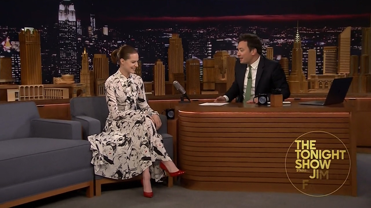 TVDeSab Evan Rachel Wood The Tonight Show 04/19/2018