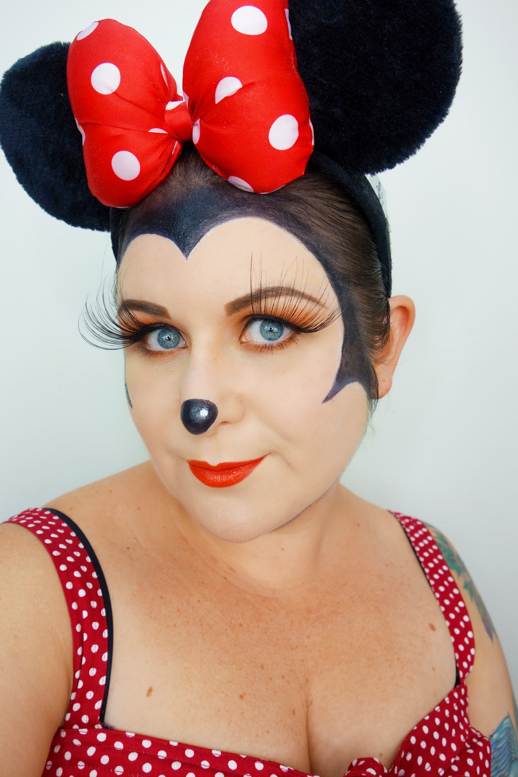 Minnie Mouse Face Makeup Mugeek Vidalondon