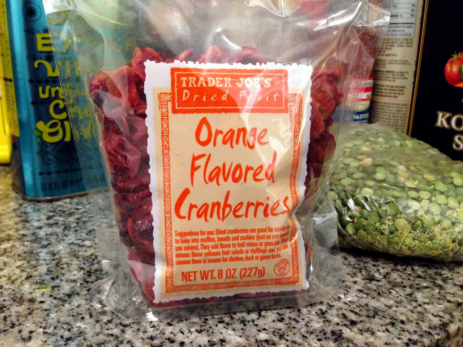 panda bytes Orange Flavored Cranberries