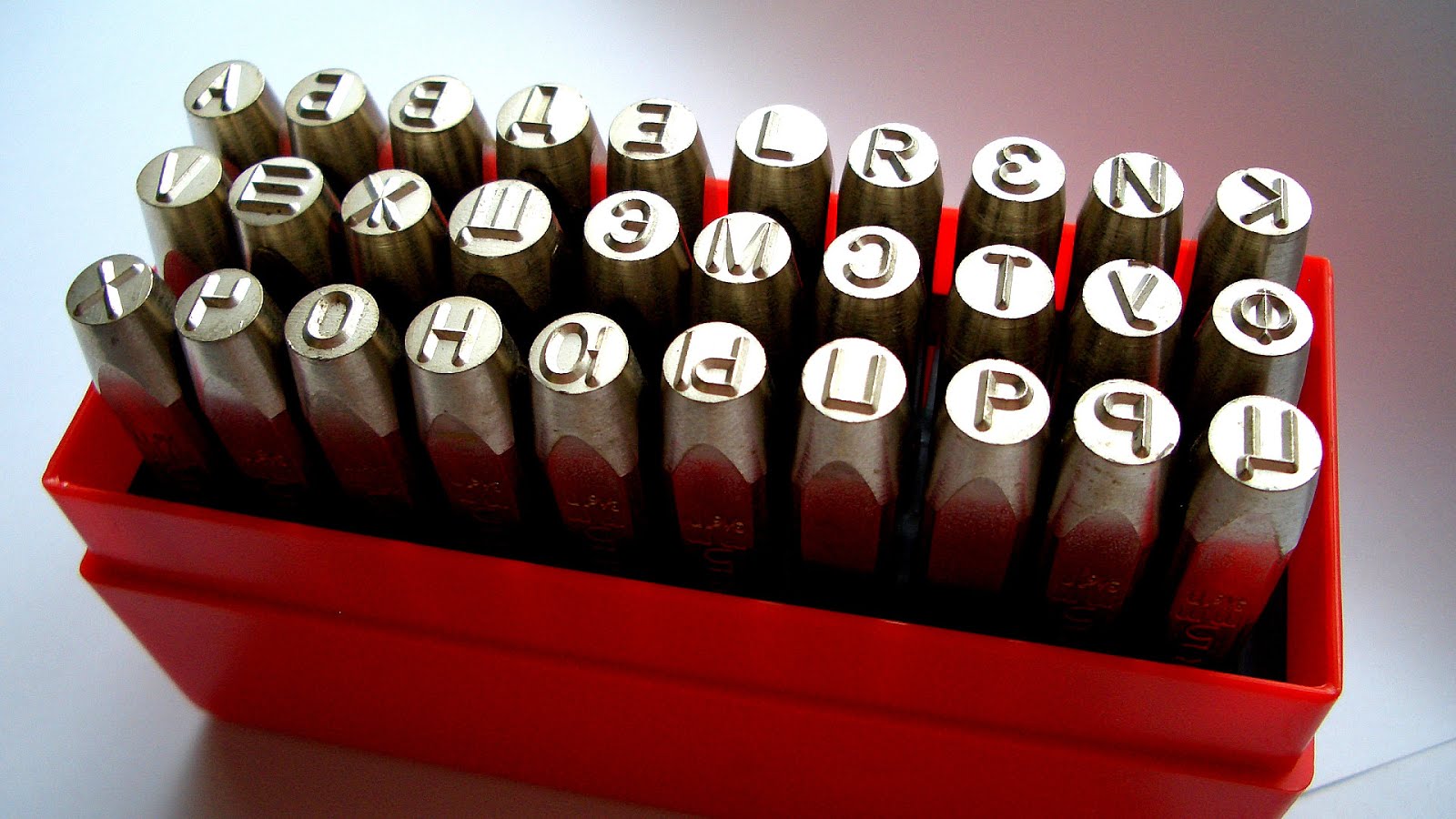 Steel Alphabet Stamp Set Steel Choices