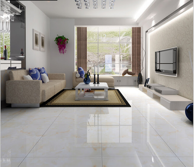 Choose right tiles for small living room