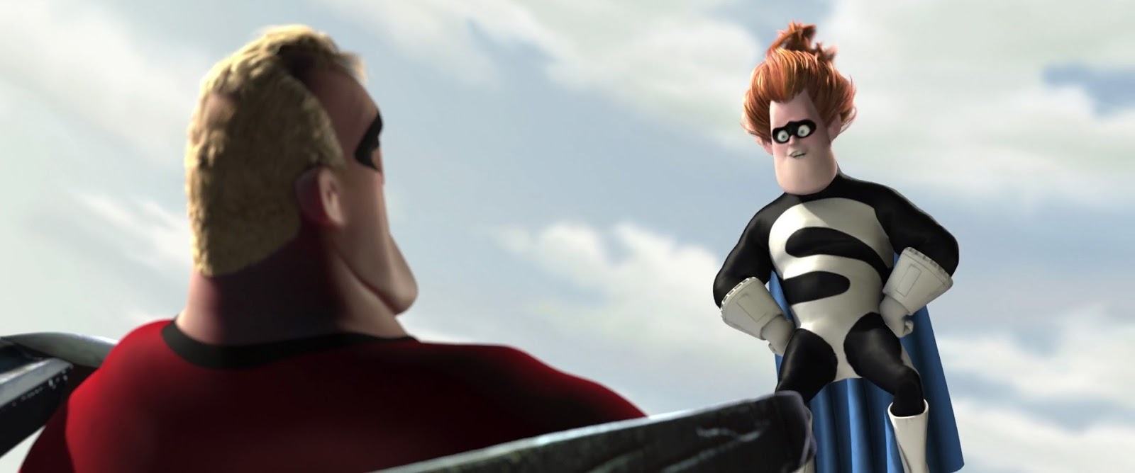 Mr. Incredible meets Syndrome scene Full HD 