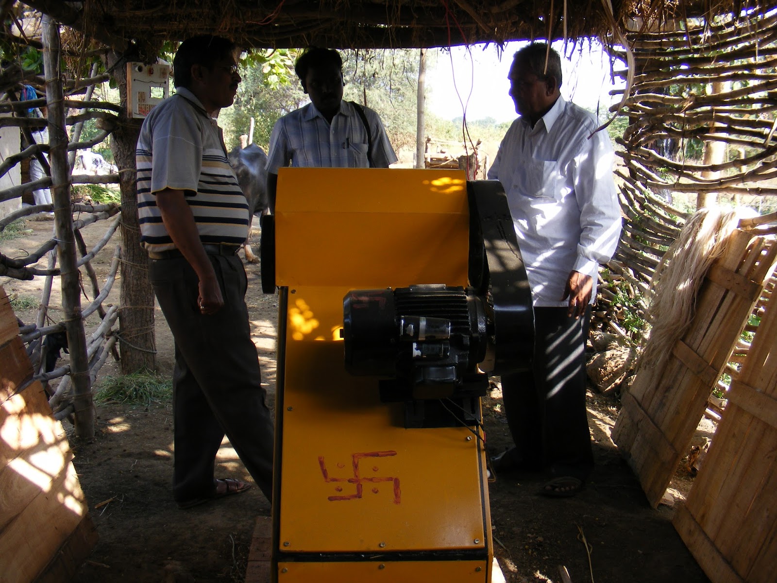Eco Green Unit Banana fibre extraction project done by a Small farmer