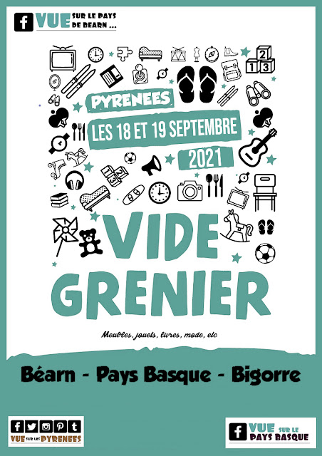 Vide Greniers des Pyrénées #3 septembre 2021