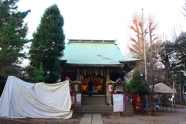 上目黒氷川神社社殿