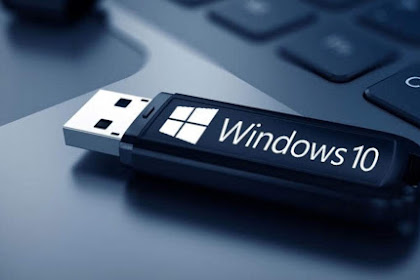 Cara install Windows 10 dengan menggunakan flashdisk