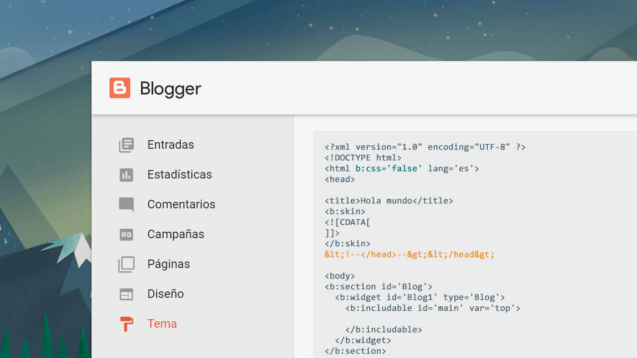 eliminar por completo css javascript blogger