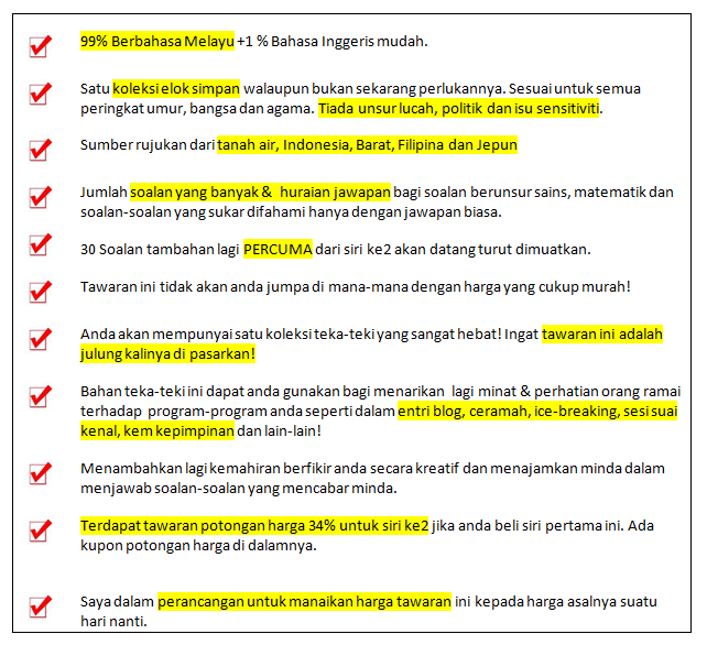 Soalan Teka Teki Bahasa Inggris - Kuora f