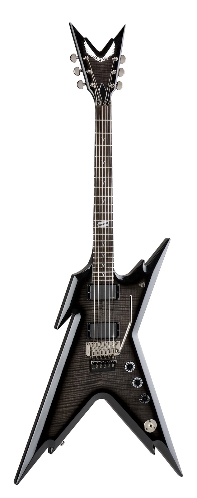 Blast Custom Shop: Dean Razorback Trans Blackburst Custom Electric Guitar