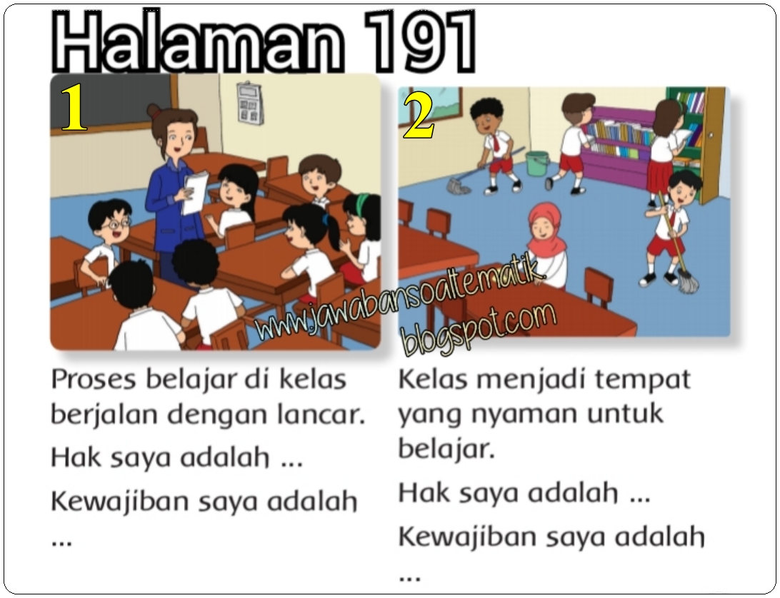 Kunci Jawaban Buku Siswa Kelas 3 Tema 6 Halaman 189 190 191 192 193 - Jawaban Soal Tematik