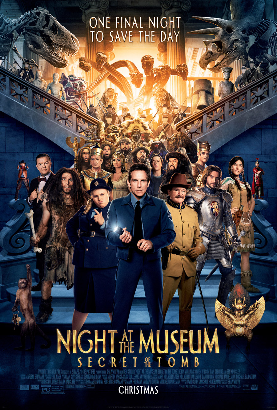 Night at the Museum: Secret of the Tomb 2015 - Full (HD)