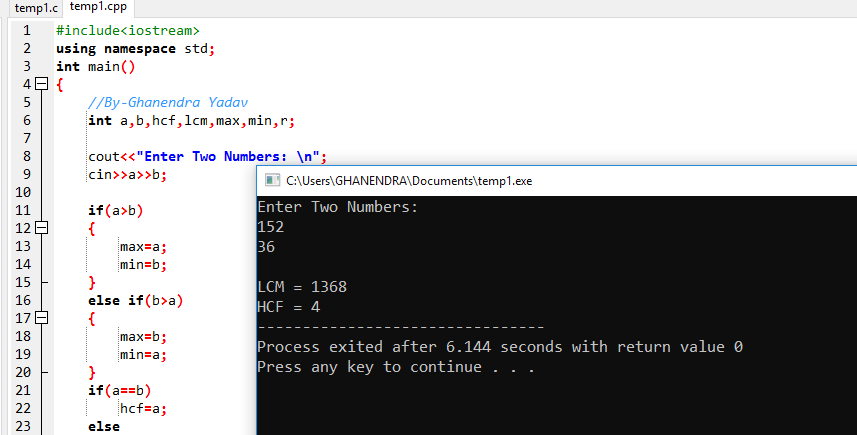 How to calculate lcm of two numbers in java haiper