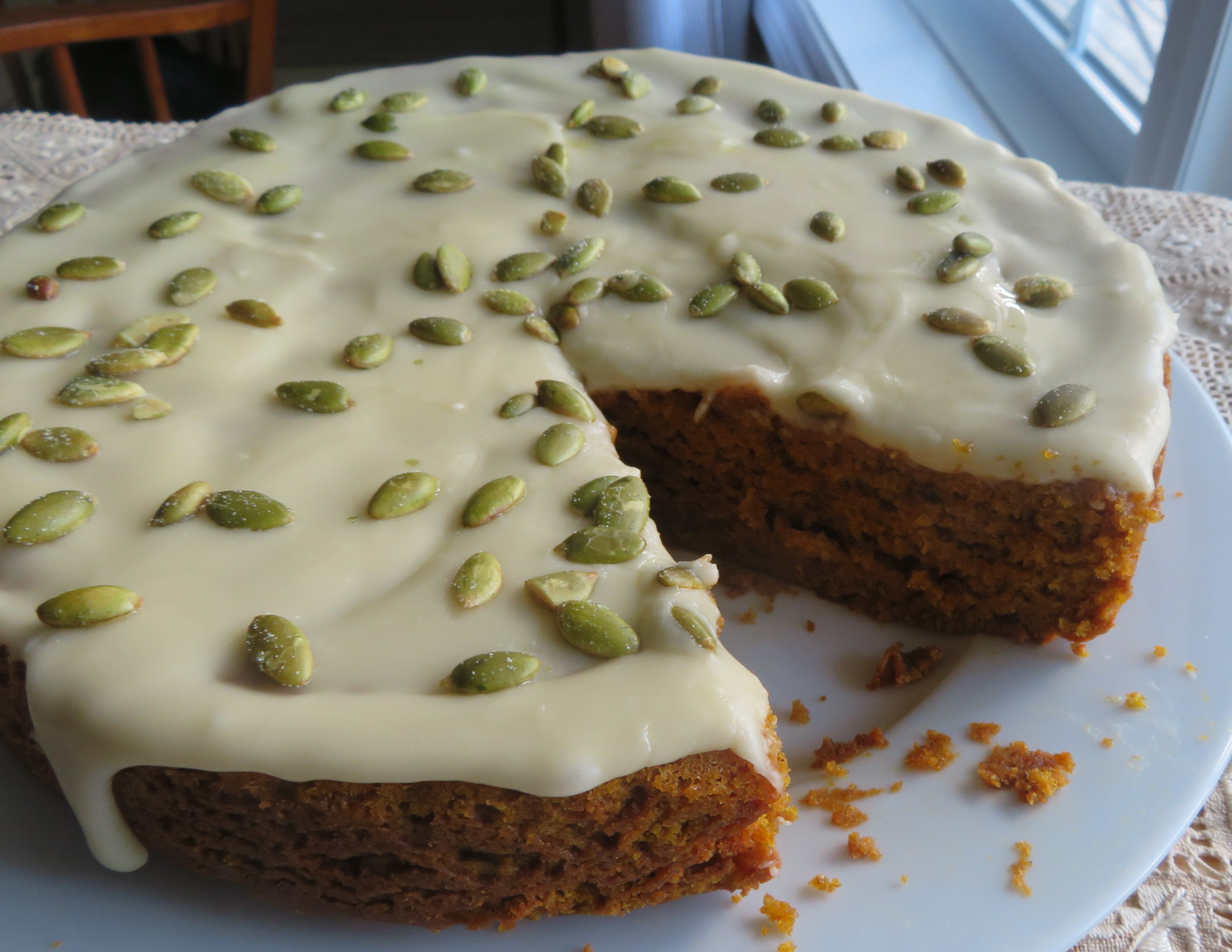Pumpkin Olive Oil Cake The English Kitchen