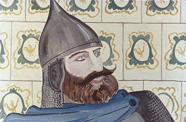 Рисунки к сказке о мертвой царевне и семи богатырях 4 класс легко и быстро детские 32