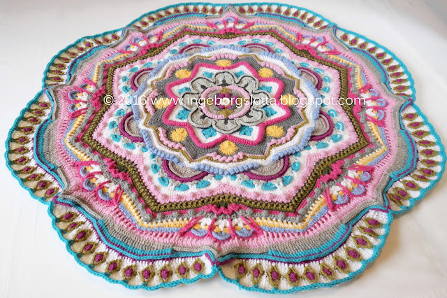 Mandala madness CAL 2016 part 10 crochet