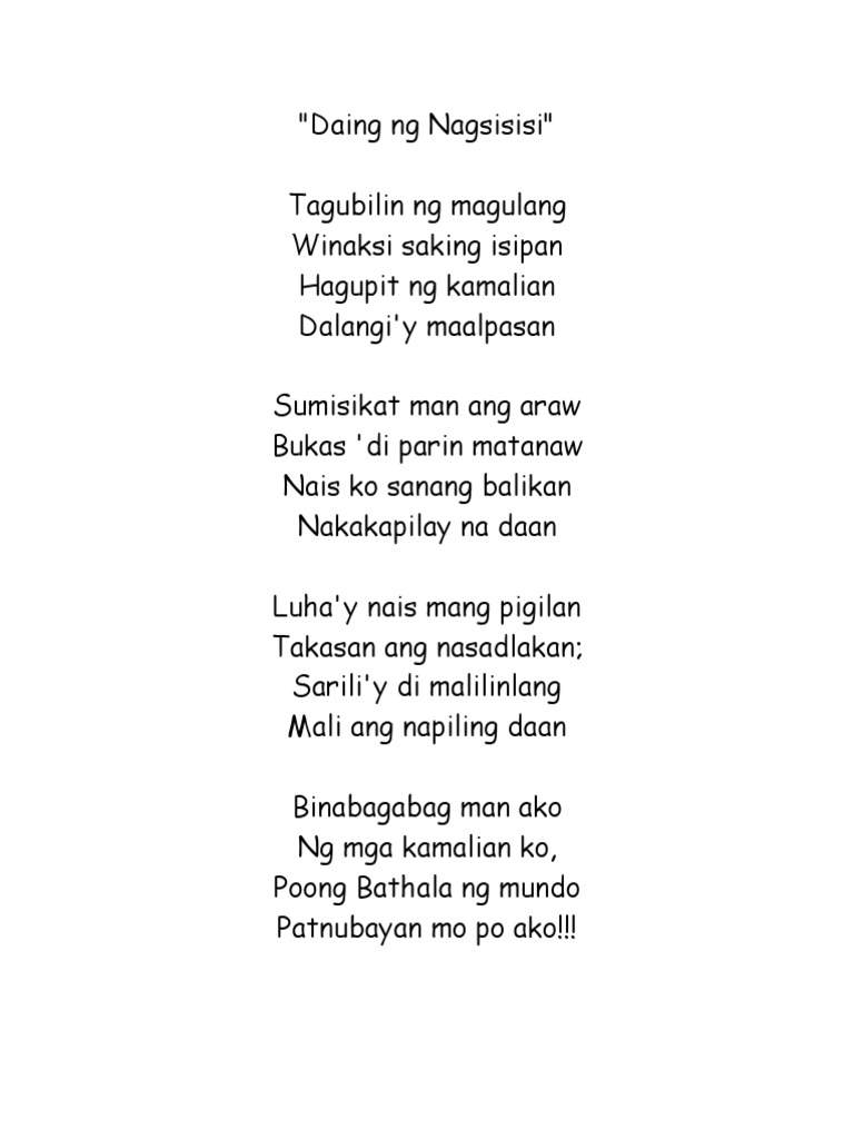 Para Sa Aming Mga Magulang Isang Tula Tungkol Sa Magulang - Mobile Legends