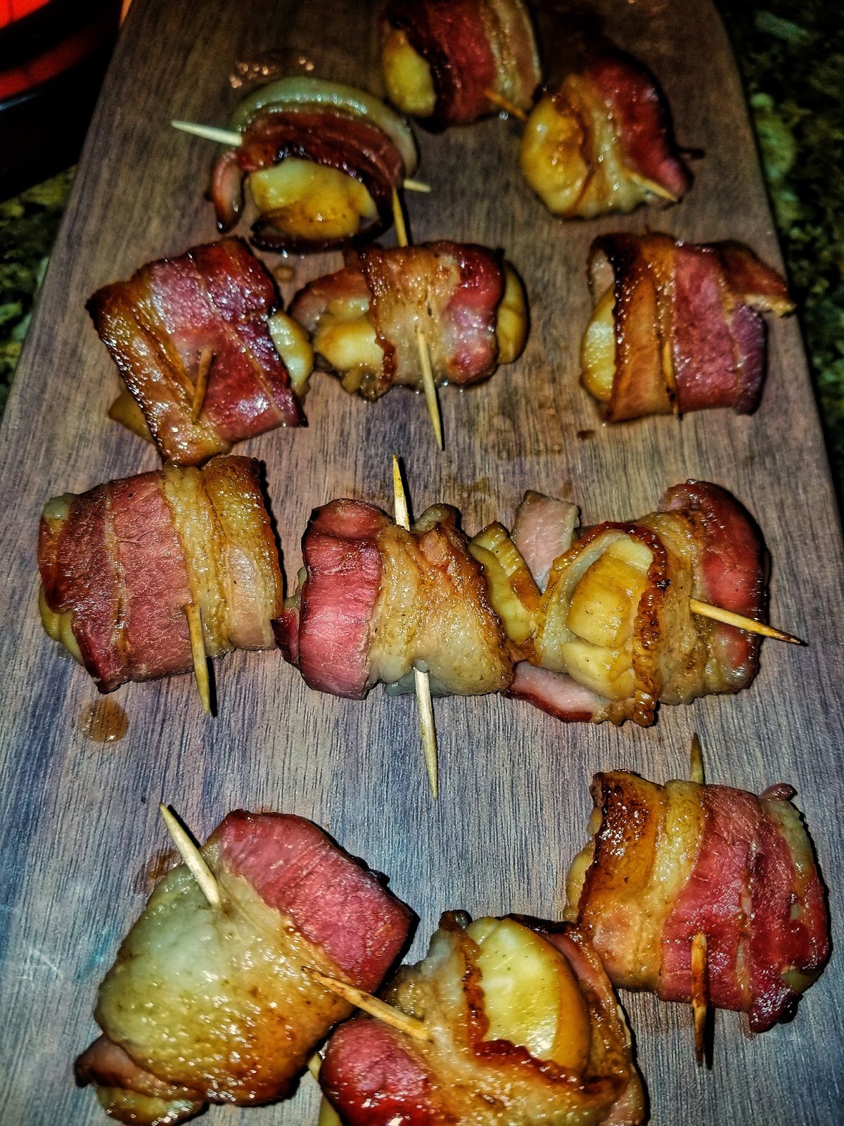For the Love of Food Teriyaki Bacon Wrapped Scallops