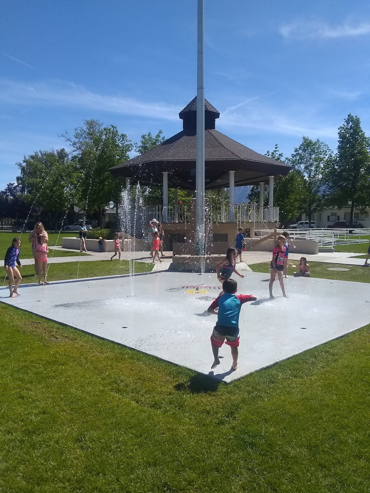 Splash Pad Minden Park Minden Carson City Family