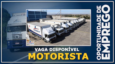 vaga para motorista