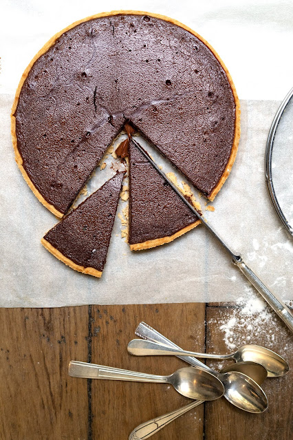 French Food Friday -  Tarte au Chocolat