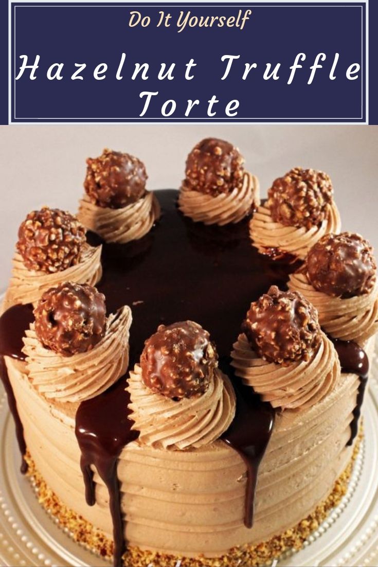 Hazelnut Truffle Torte Foodie Magz