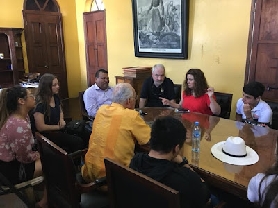 Se reúne alcalde Víctor Balderrama con el comité de la ciudad hermana de Scottsdale