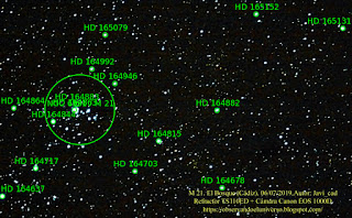 Cumulo abierto Messier 21 o M 21