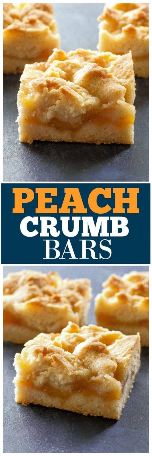 PEACH CRUMB BARS PEACH CRUMB BARS