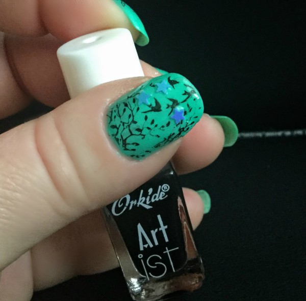 Forest Creatures , nail art Forest Creatures , nail art