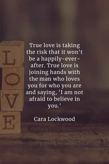 True love quotes and sayings from famous people