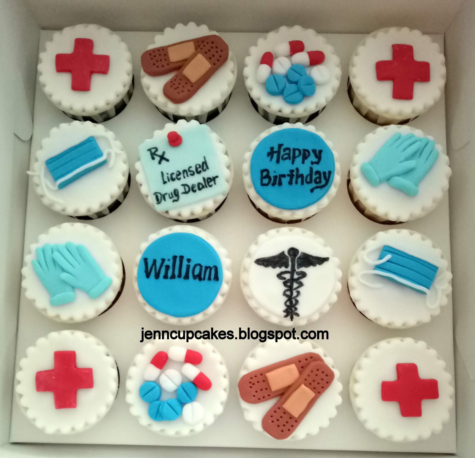 Jenn Cupcakes & Muffins Medical Cupcakes