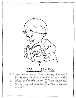 Psalm 119 30 Coloring Page For Kids Coloring Pages