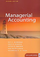   Judul Buku : Managerial Accounting Second Edition – Asia Global Edition 2e