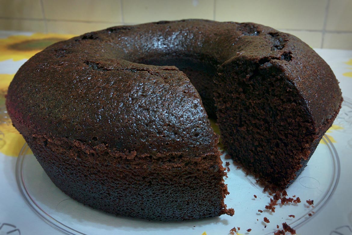 Bolo de Chocolate Simples