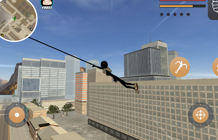 Stickman Rope Hero 2 v2.3 Mod Sınırsız PARA - Exp Hileli Apk