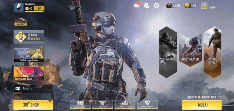 Cara Cepat Naik Level di Game Call of Duty: Mobile Cara Cepat Naik Level di Game Call of Duty: Mobile