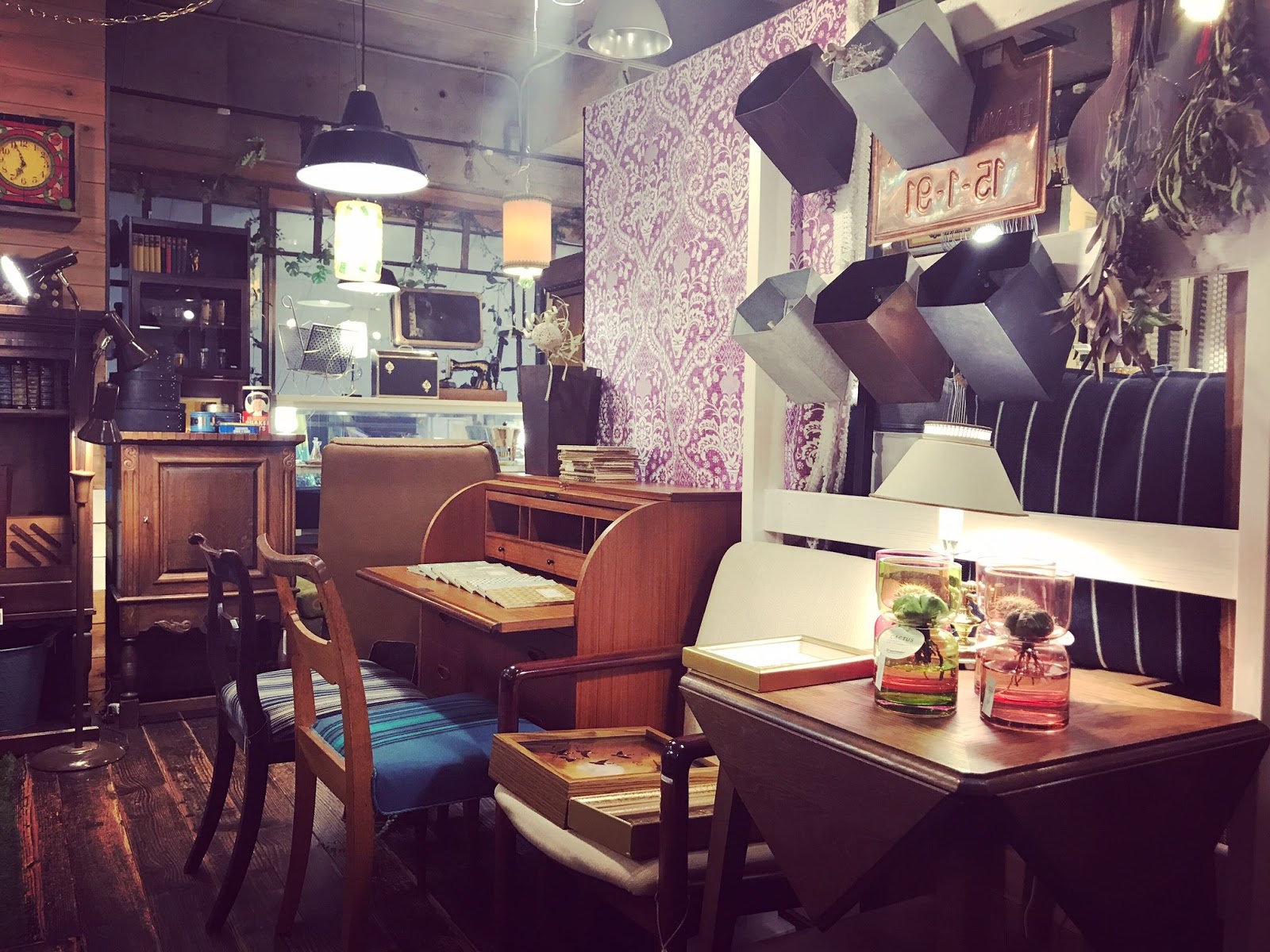 sesame�sblog ヴィンテージ家具＆インテリアで部屋作り♪ in 仙台・一番町 ヴィンテージ家具＆インテリア オープンザ