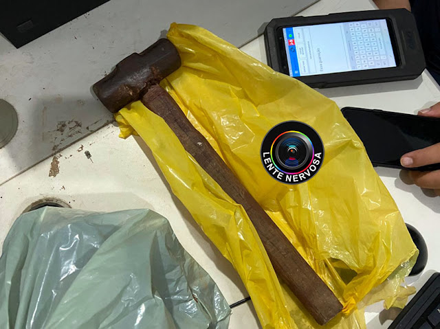 Jovem alucinado arromba porta e mata vizinho a marretadas na zona leste da capital – VÍDEO