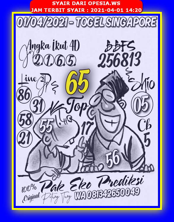 Pak Eko Prediksi Sgp