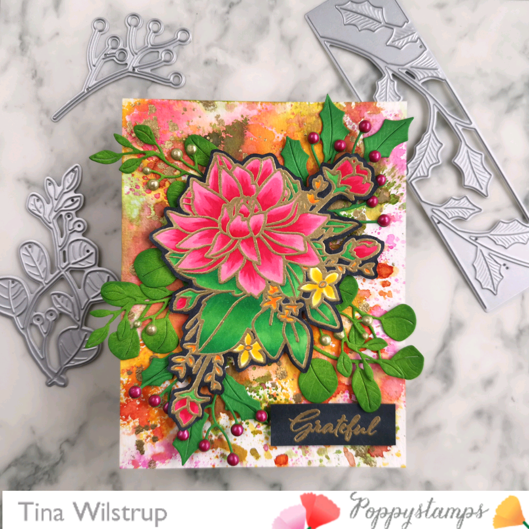 Poppystamps Fall blooms