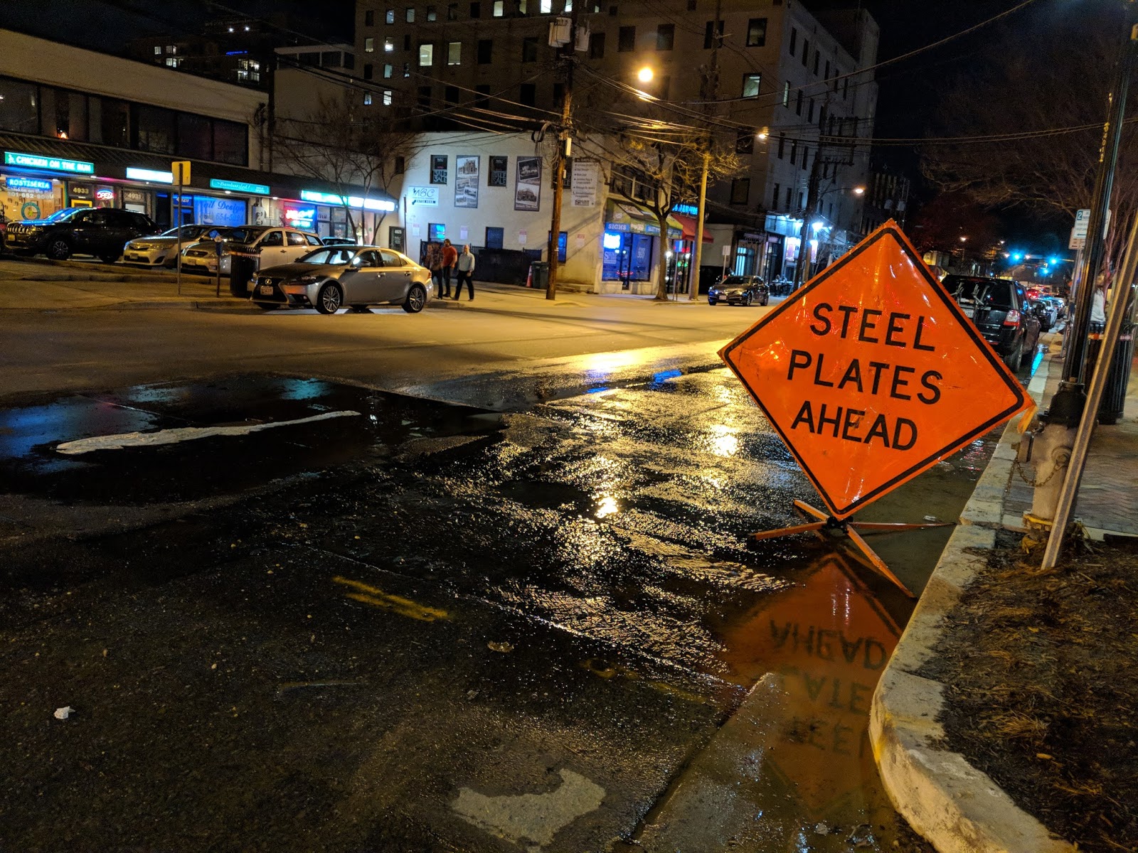 Robert Dyer Bethesda Row Water main break again on St. Elmo Avenue