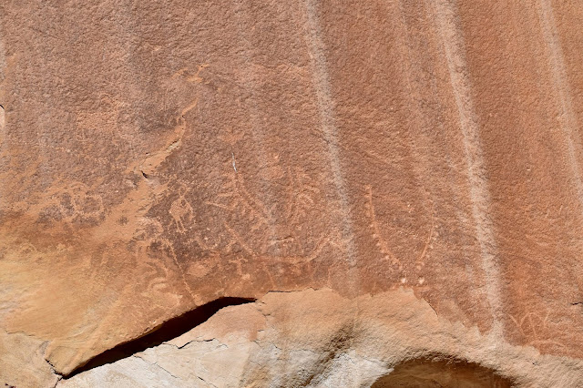 Utah- Petroglyphs near Capitol Reef National Park