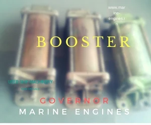 Booster, Single Cylinder, Oil Pressure, Governor , PGA, UG, used, ship machinery, sale, second hand