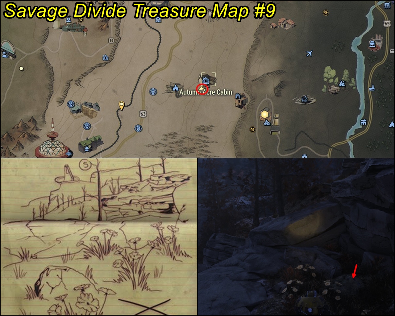Savage Divide Maps