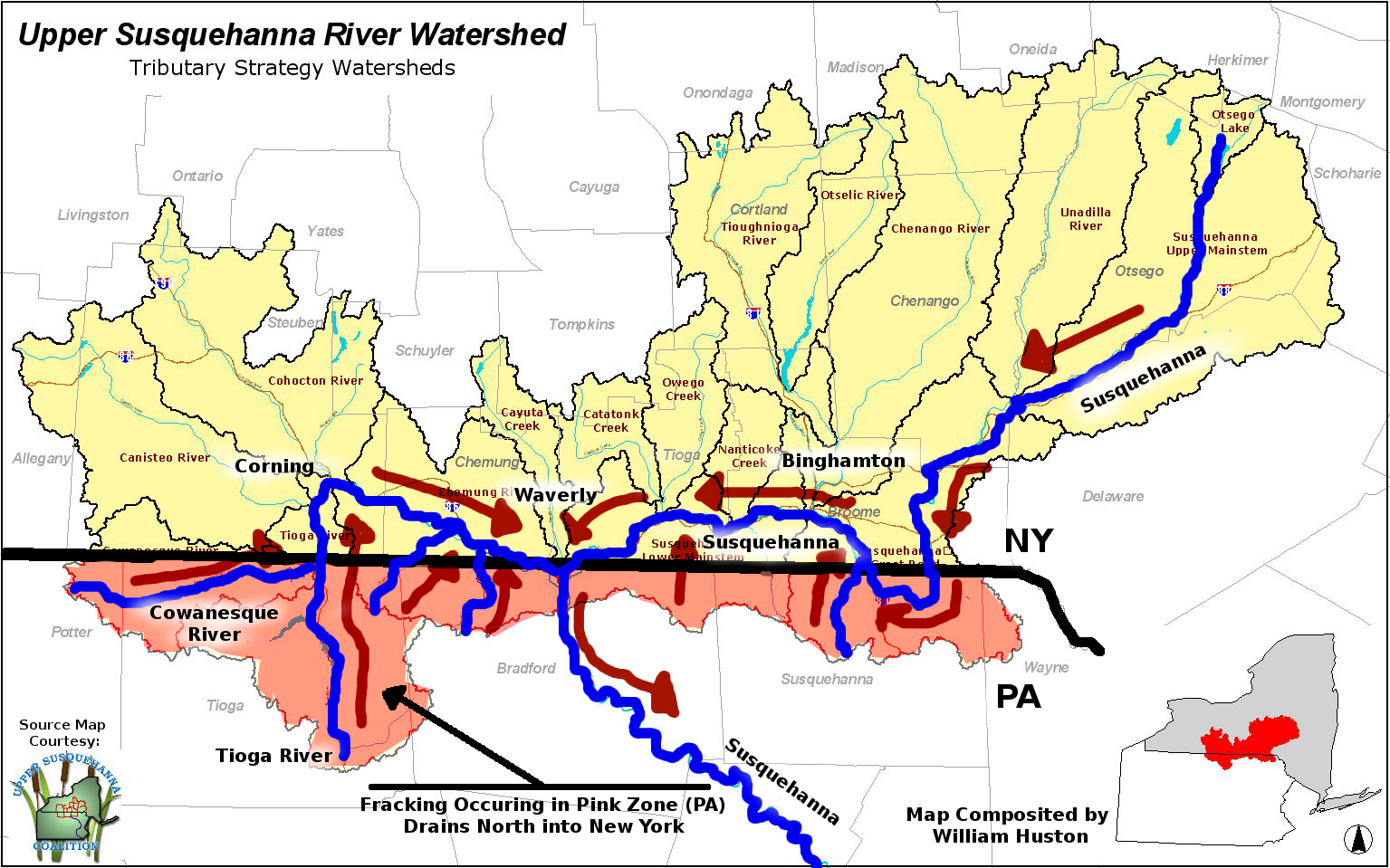BillHustonBlog Binghamton, Waverly, Corning NY Water at Risk