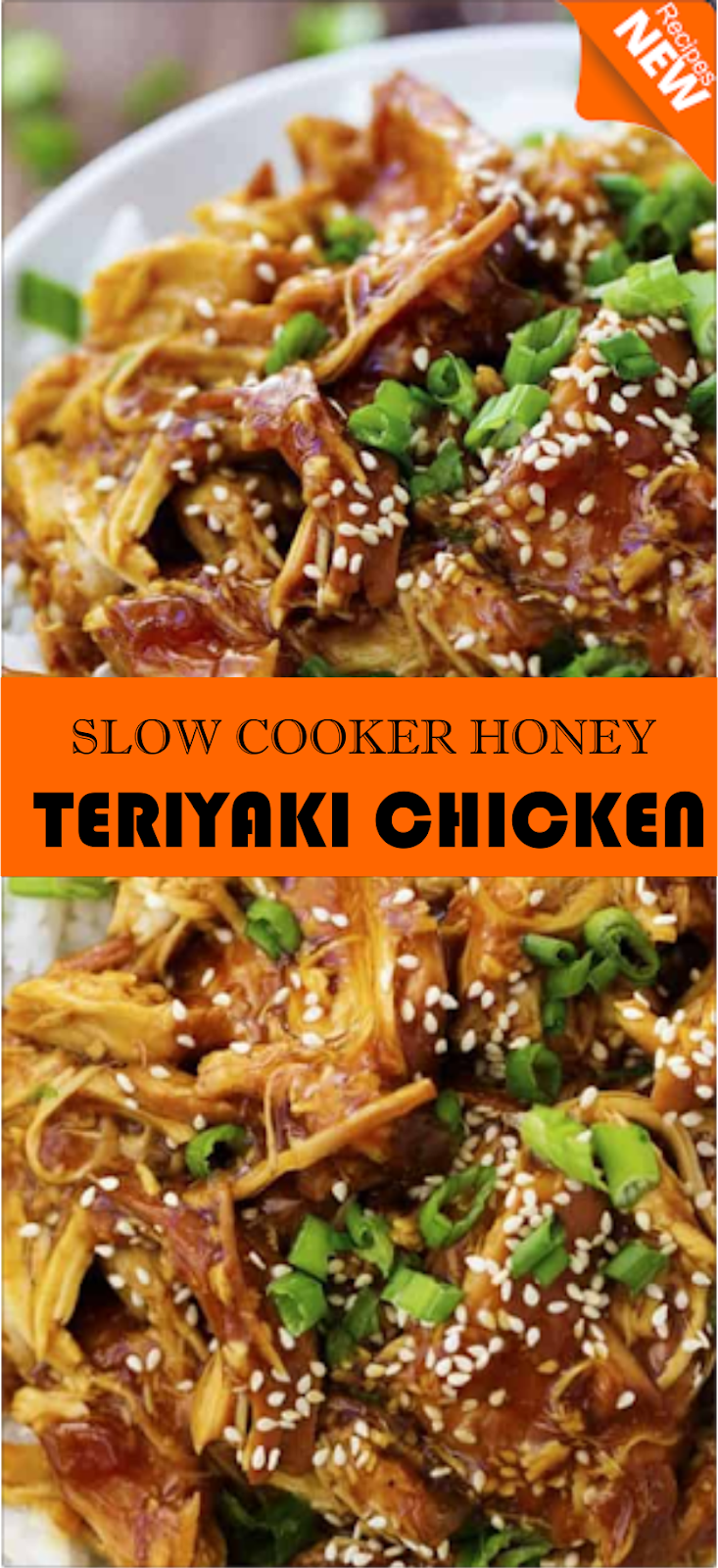 SLOW COOKER HONEY TERIYAKI CHICKEN | Think food