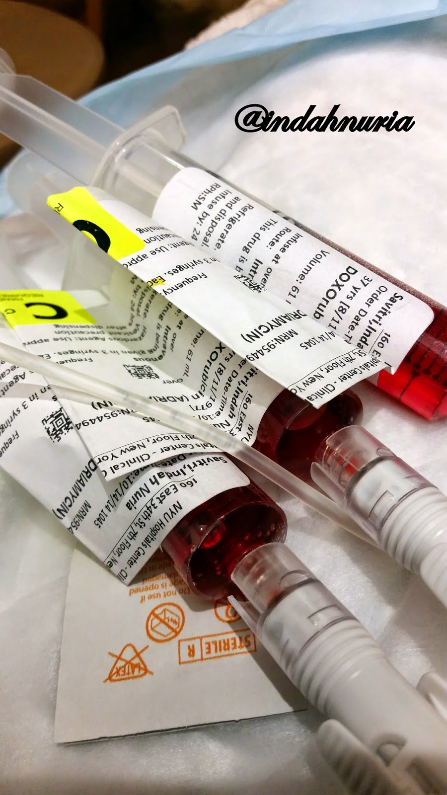 My Purple World Chemotherapy and I...