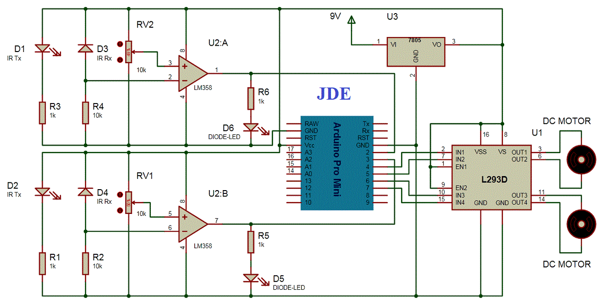 Line Follower Robot using Arduino