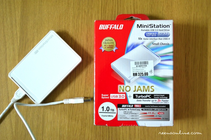 Reena's Online External Hard Disk Drive / Pemacu Cakera Keras Luaran