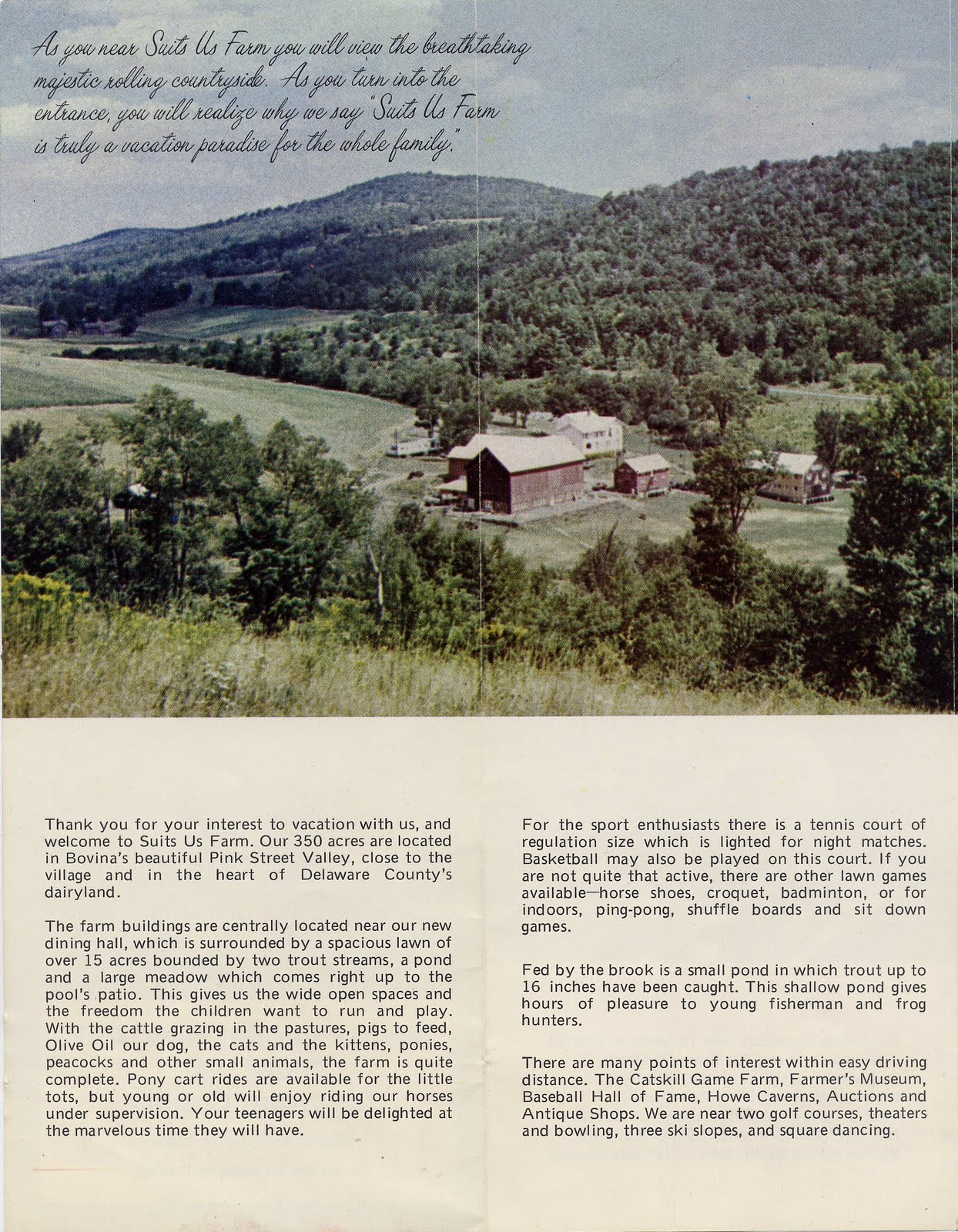 Bovina (NY) History Bovina Resorts